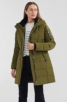 【美品】ヨガフリースAシェイプ ダウンコート リゾート Aライン フード 38 71b+aI7REZL._UY350_.jpg
